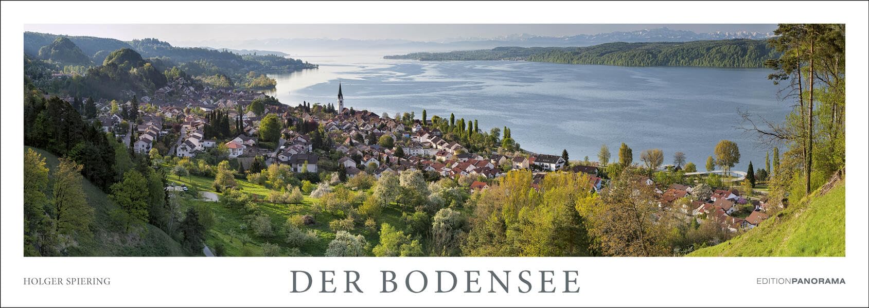 Der Bodensee: Immerwährender Panorama-Kalender, 110 x 39 cm