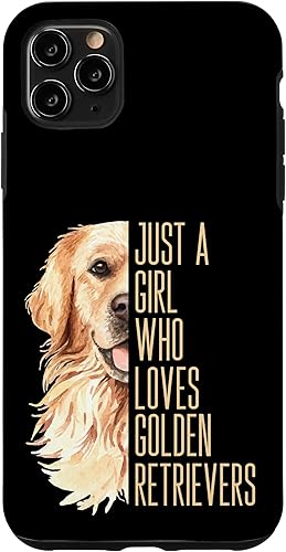 Vista 31 de iPhone 13 Pro Max Cute Golden Retriever - Just a girl who loves goldens Case