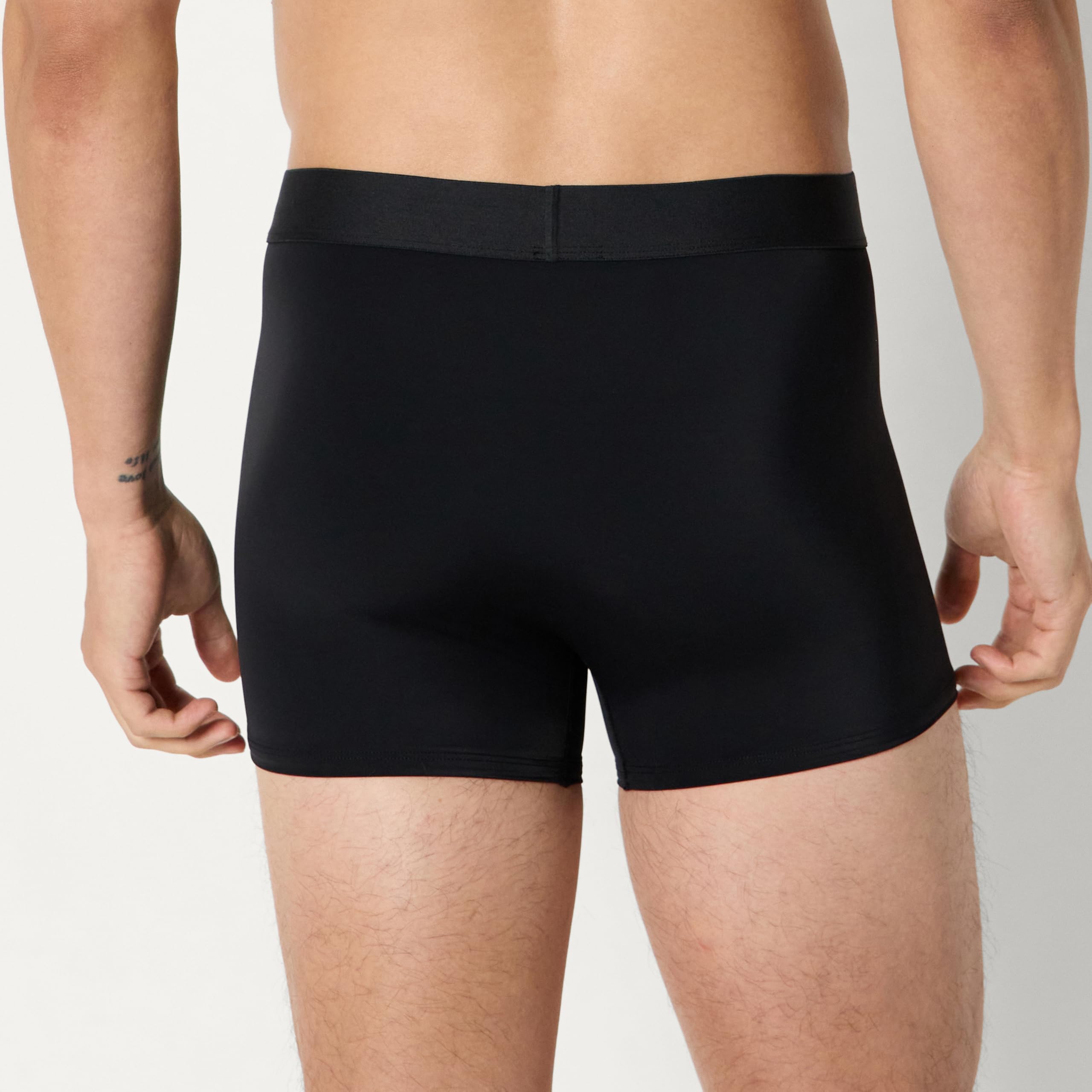 Amazon Essentials Boxer in Microfibra, Biancheria Intima Uomo, Pacco da 3