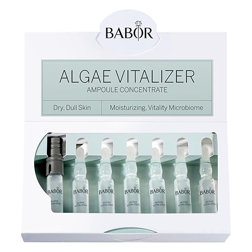 Miniatura 2 de BABOR Ampollas de suero vitalizador de algas para la cara, con extracto de algas verdes para una tez revitalizada, vegano, suero de ácido
