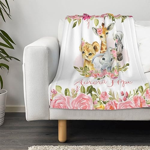 Miniatura 66 de Mantas de bebé personalizadas para niños y niñas, regalos personalizados para bebés, mantas de bebé personalizadas para niñas y niños, artículos