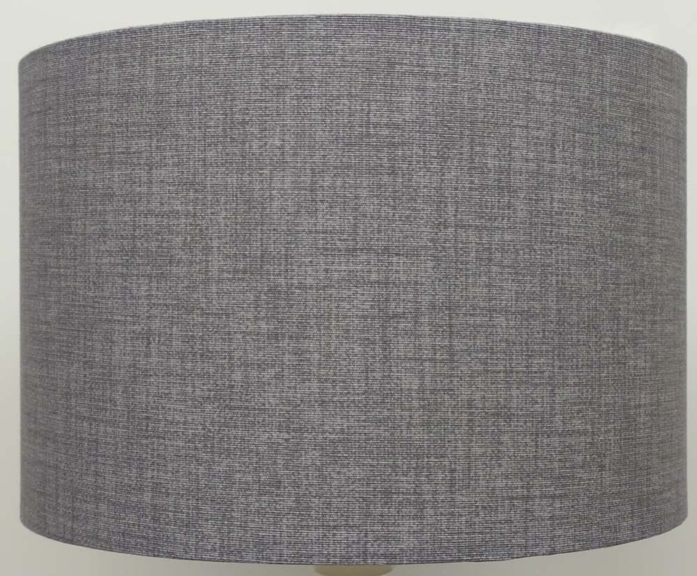 Kushade Grey,Silver 12" Silver/Grey Linen Style Lampshade/Table Lamp/Ceiling Light