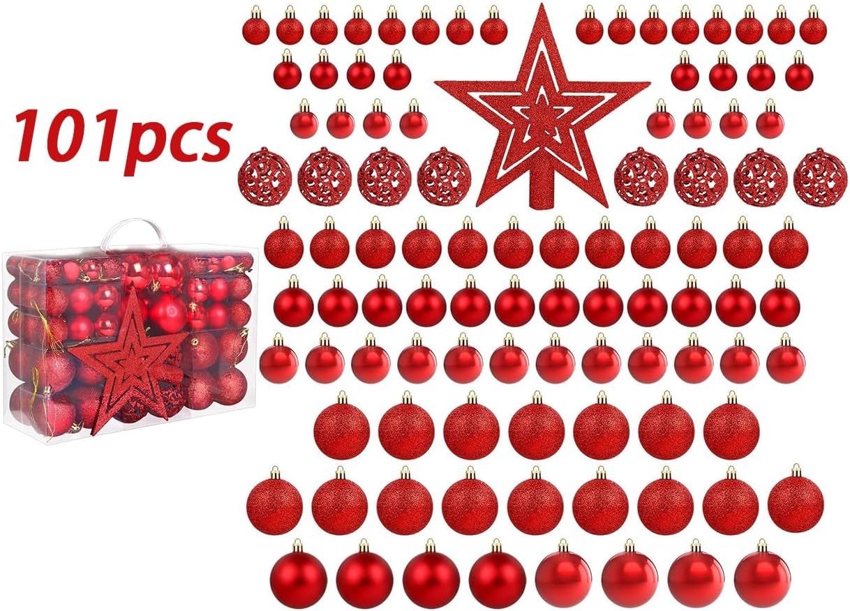 Juego De Adornos De Bolas De Navidad - Juego De Adornos De Bolas