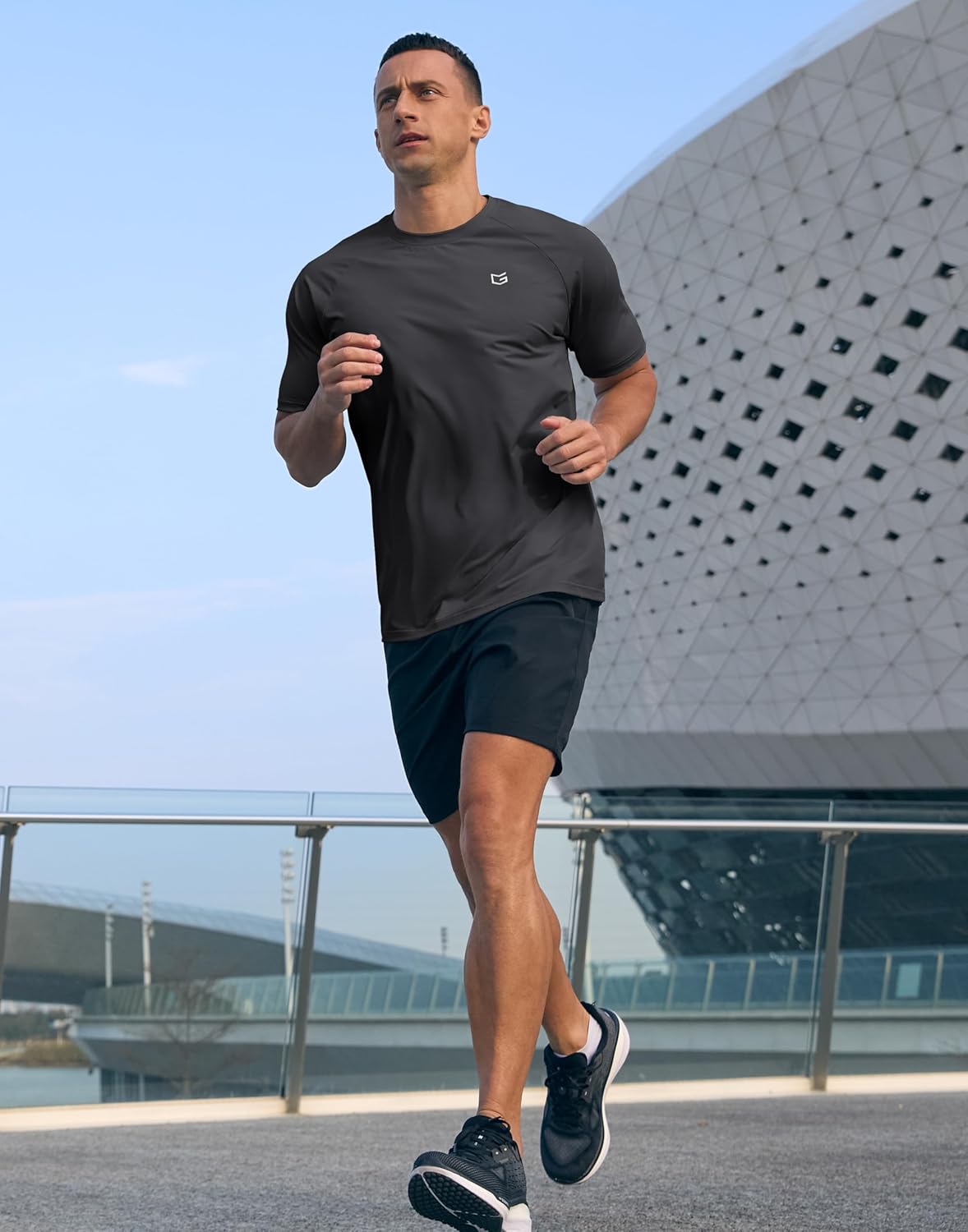 G Gradual Men's Athletic Workout T-Shirts Moisture Wicking Cooling Running Shirts Short Sleeve Performance Tee for Gym Tennis - Image 3