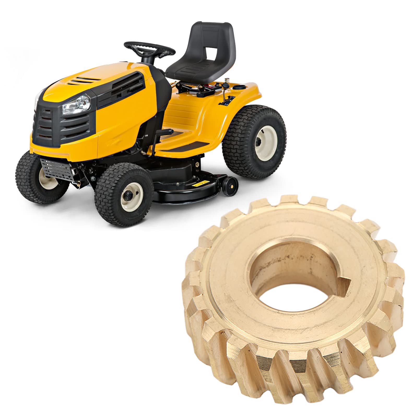 20 Teeth Worm Gear, 917?0528A Snowblower Gear 717-04861 Replacement for Troy?Bilt Sears Craftsman 40?42in Snowblowers