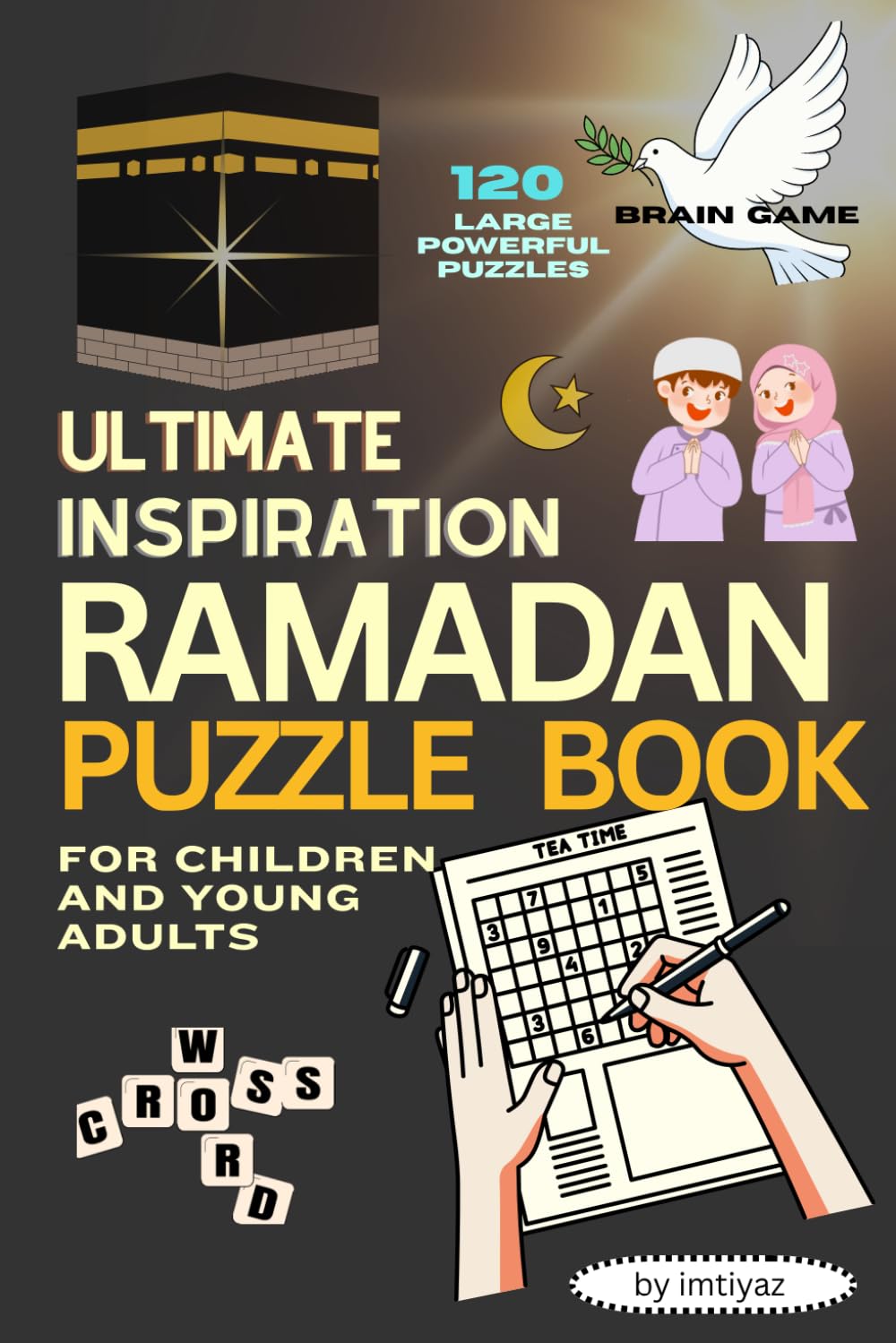Ramadan Puzzle Book for Muslim Children: Brain Teaser