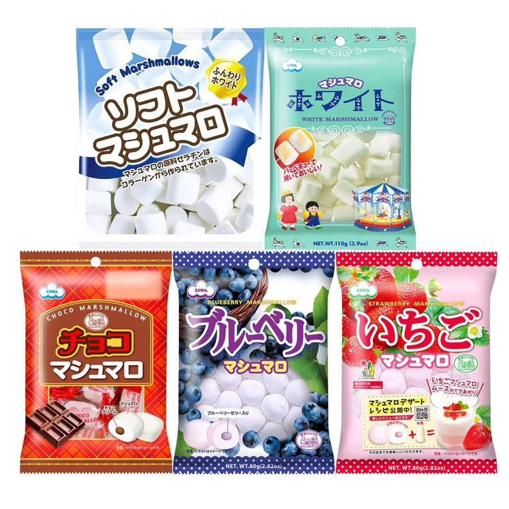 マシュマロ★Ｅセット Amazon.co.jp: マシュマロシリーズ3種(ソフト・ホワイト・チョコ