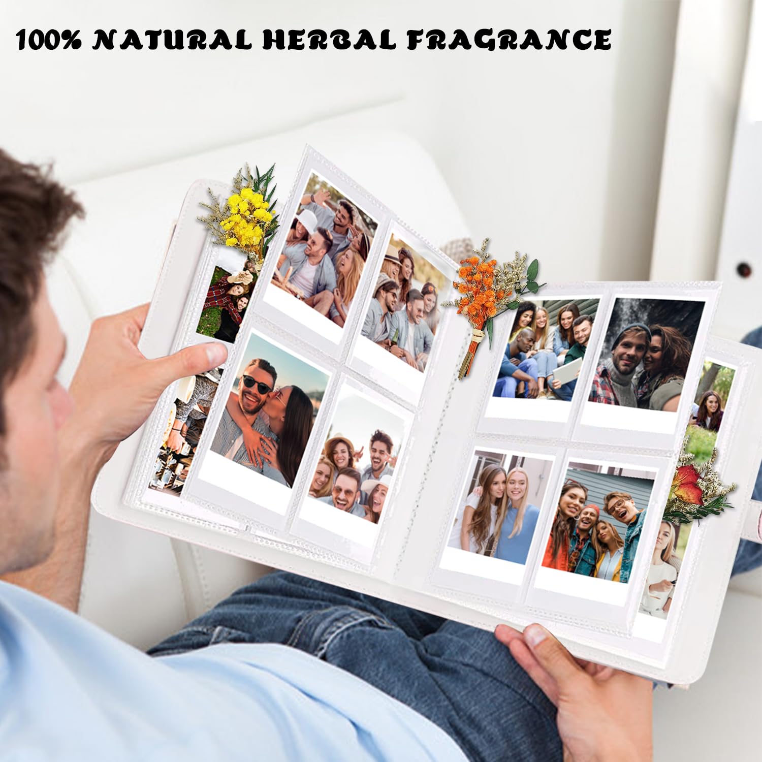 10 Piezas Ramos Miniaturas de Flores Secas,Decoración Natural con Flores Secas Pequeñas,para Decorar Scrapbooks,Bullet Journals,Álbumes de Fotos,Sobres de Regalo y Cajas de Regalo