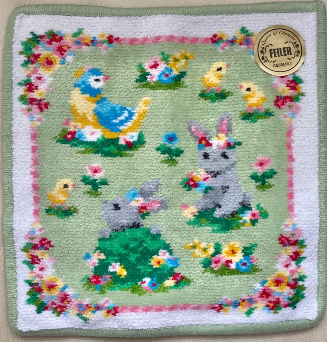 再値下げFEILERハッピーイースターフェイスタオル&ティシュBOXケースセット 再値下げFEILERハッピーイースターフェイスタオル&ティシュBOXケース