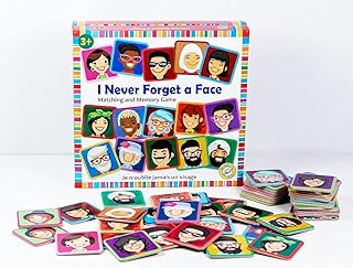 I Never Forget a Face - Matching and Memory Game for kids (girls&boys) 3+ لعبة تعليمية لتنمية الذاكرة والمطابقة لا أنسى وجها مطلقا للأطفال الأولاد والبنات من عمر ثلاث سنوات فأكثر