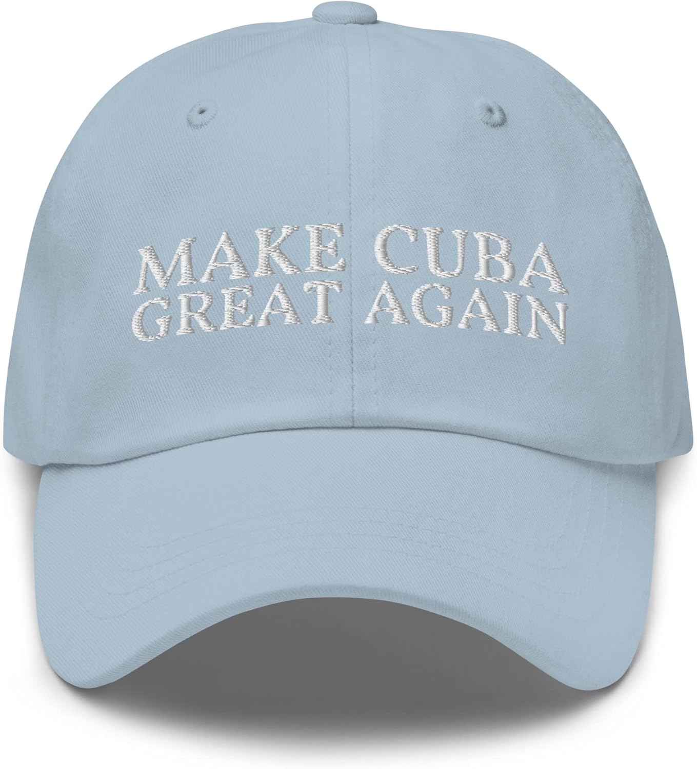 Make Cuba Great Again Dad Hat - Funny Cuba Embroidered Cap - Gift for Proud Cubans