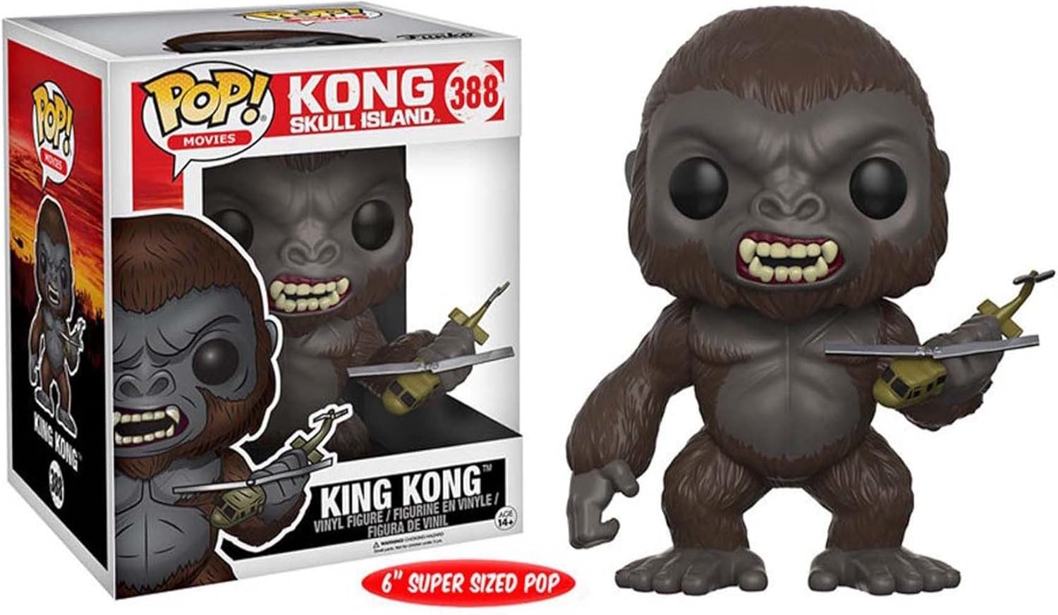 Funko POP Movies: King Kong Toy Figure