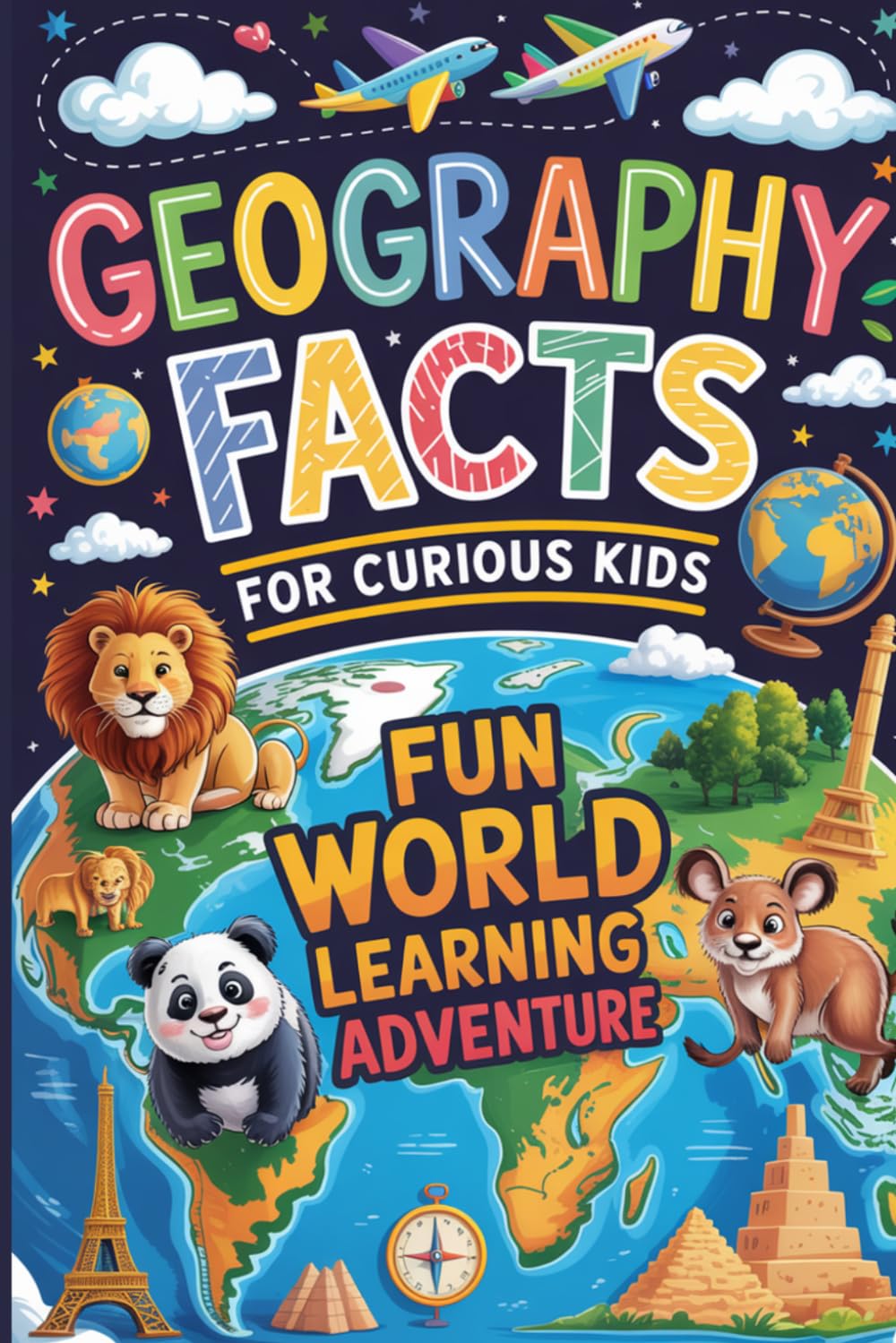 Geography Facts for Curious Kids: Fun World Learning Adventure