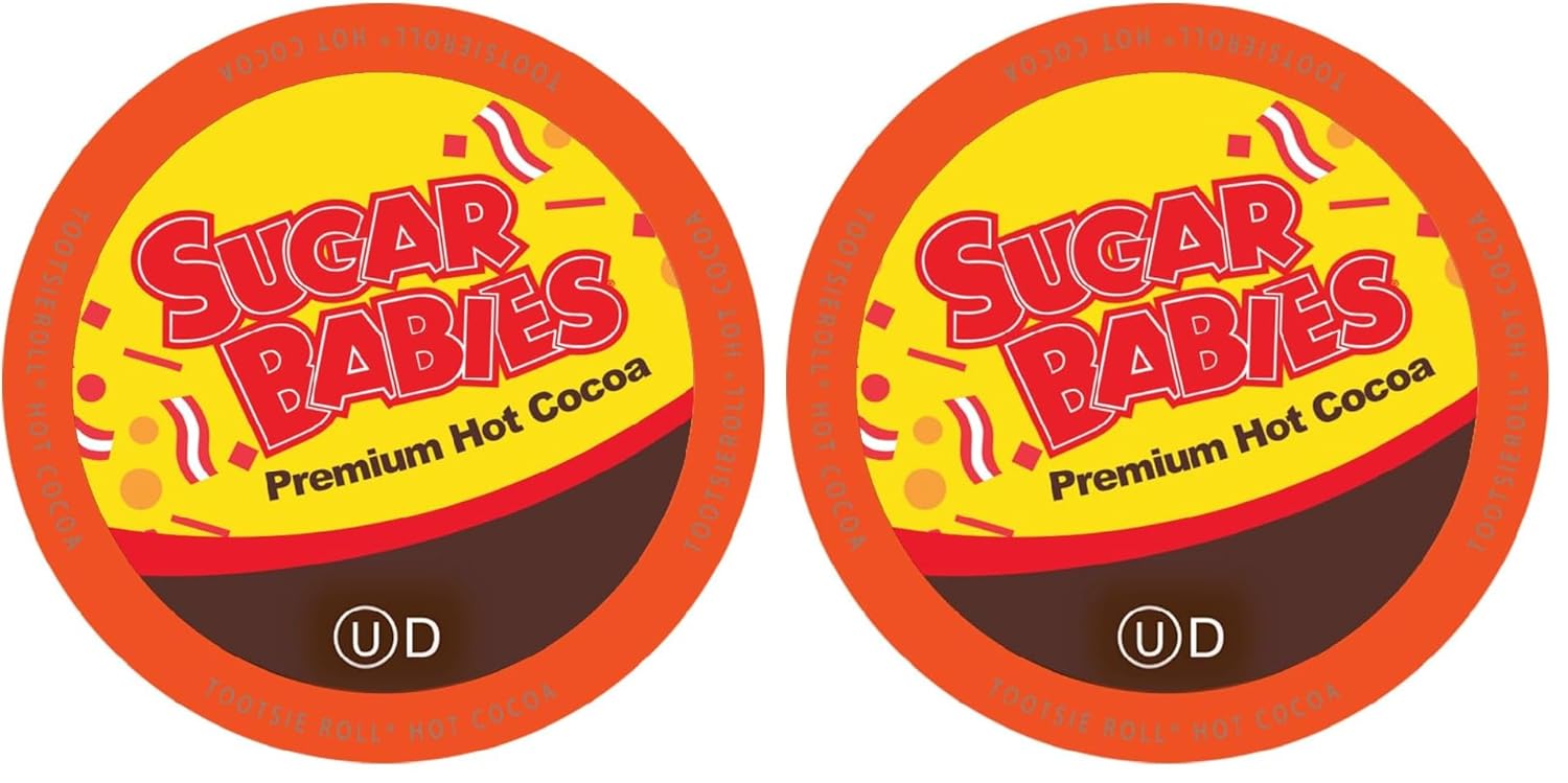 Sugar Babies Hot Cocoa for Keurig K-Cup Brewers, 12 Count (Pack of 2)