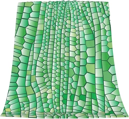 Miniatura 8 de Green Throw Blanket for Women Soft Summer Fleece Blanket 50"x40" Travel Lightweight Blanket for Bed Couch Cute Home Decor