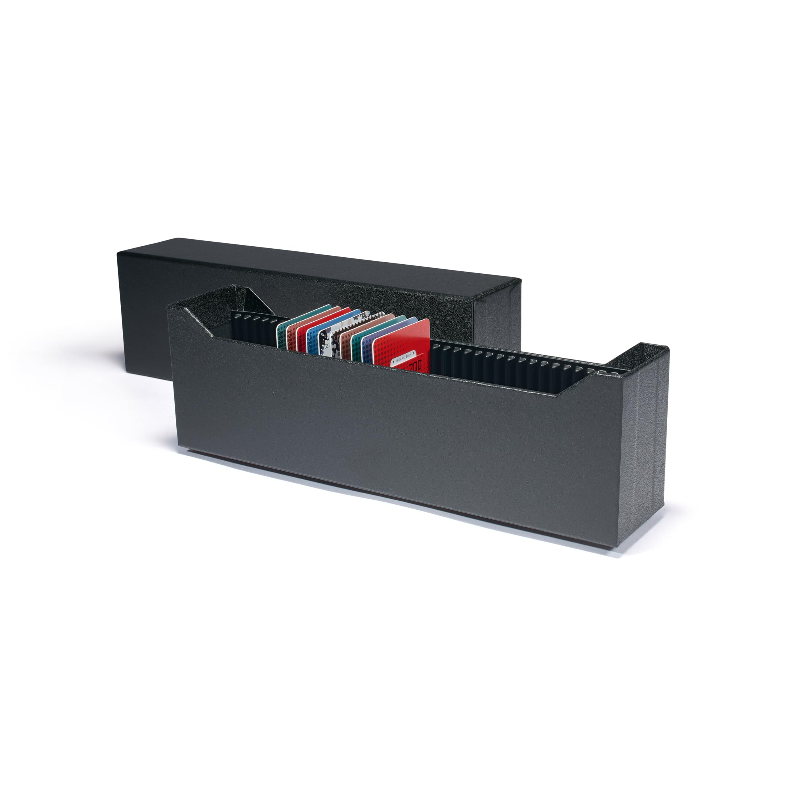 Leuchtturm 365162 LOGIK archive box for 40 gold bars in blister packaging or CoinCards, upright format black