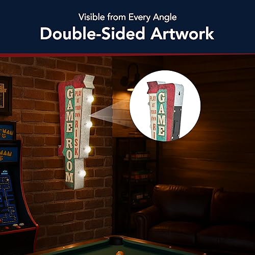 Miniatura 6 de American Art Decor AAD Off The Wall - Rótulos LED para marquesina