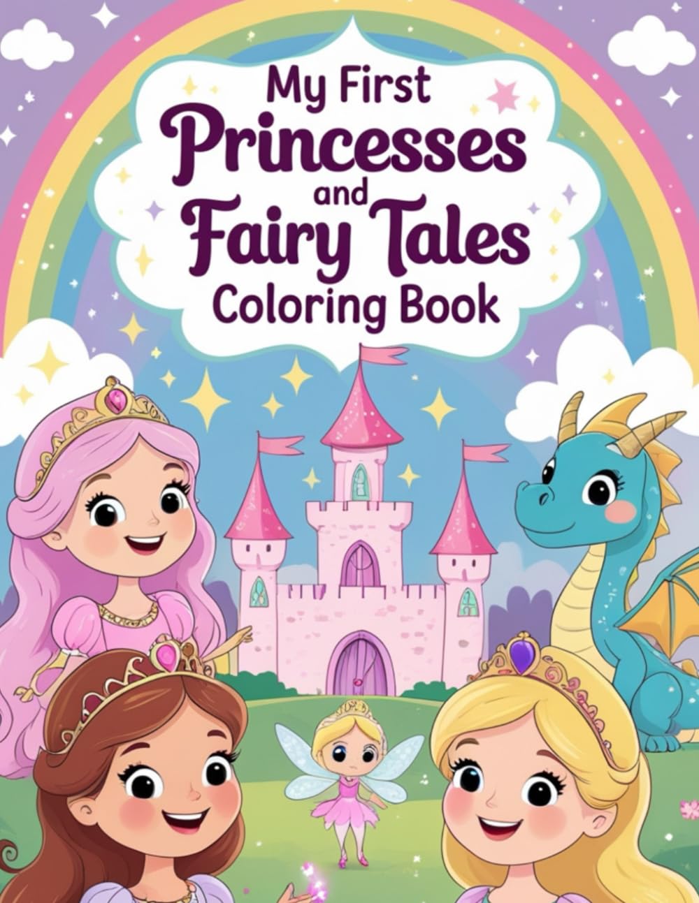 My First Princesses and Fairy Tales Coloring Book (Color and Learn Adventures)