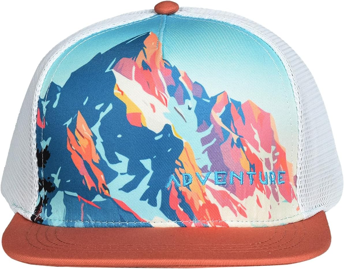 EDTREK Adventure Snapback Hat - Surf Hat - Beach Hat - Hiking Trucker Hat - Flying High Hat - Image 2