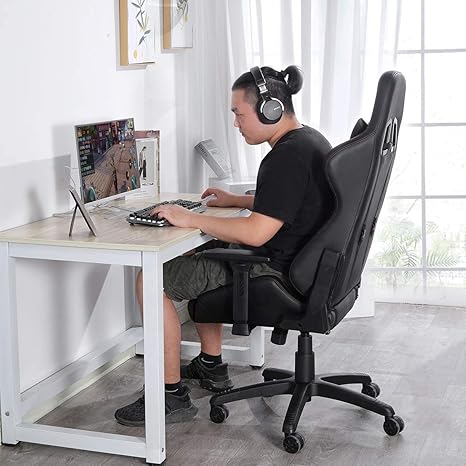 Amazon Co Jp Leovol ゲームチェア ゲーミングチェア オフィスチェア Pcゲーミングチェア レーシングチェア デスクチェア Pcチェア 事務椅子 パソコンチェア ハイバックチェア ゲーム用チェア オフィス Pc チェア 勉強 椅子 多機能 いす リクライニング 疲れない椅子