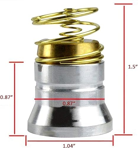 Miniatura 3 de Bombilla LED de repuesto ultra brillante, módulo de diseño P60 para todos los Surefire Hugsby C2 G2 Z2 6P 9P G3 S3 D2 Ultrafire 501B 502B, 900LM 1