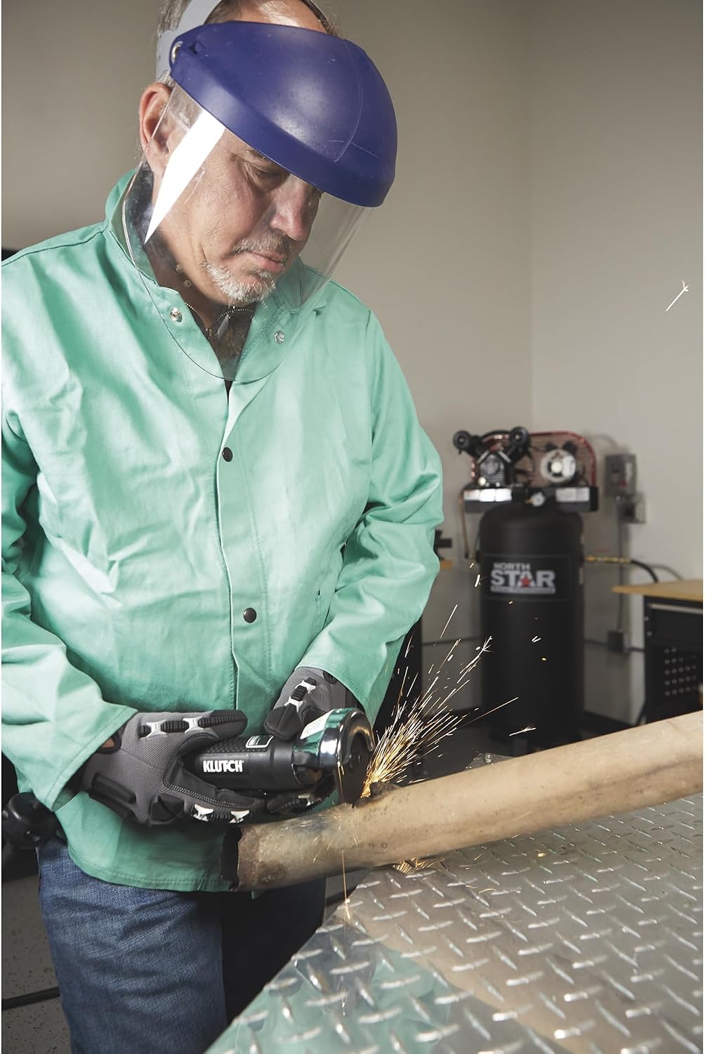 Klutch Air Cutoff Tool - 3in. Disk, 20,000 RPM