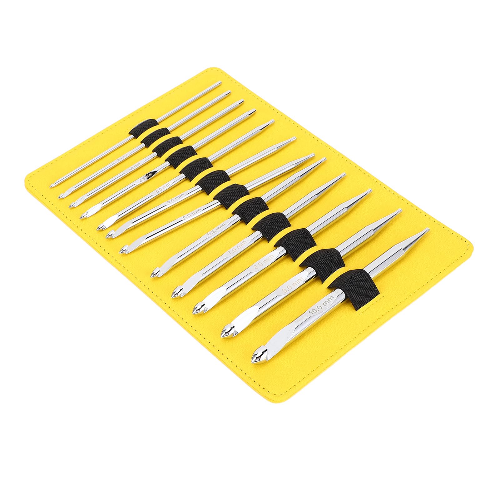 Zestaw wymiennych drutów okrągłych Kuuleyn, 12 szt., od 3 mm do 10 mm, aluminiowy szydełko, wielofunkcyjne akcesoria do szycia, entuzjaści rękodzieła, początkujący, majsterkowicze