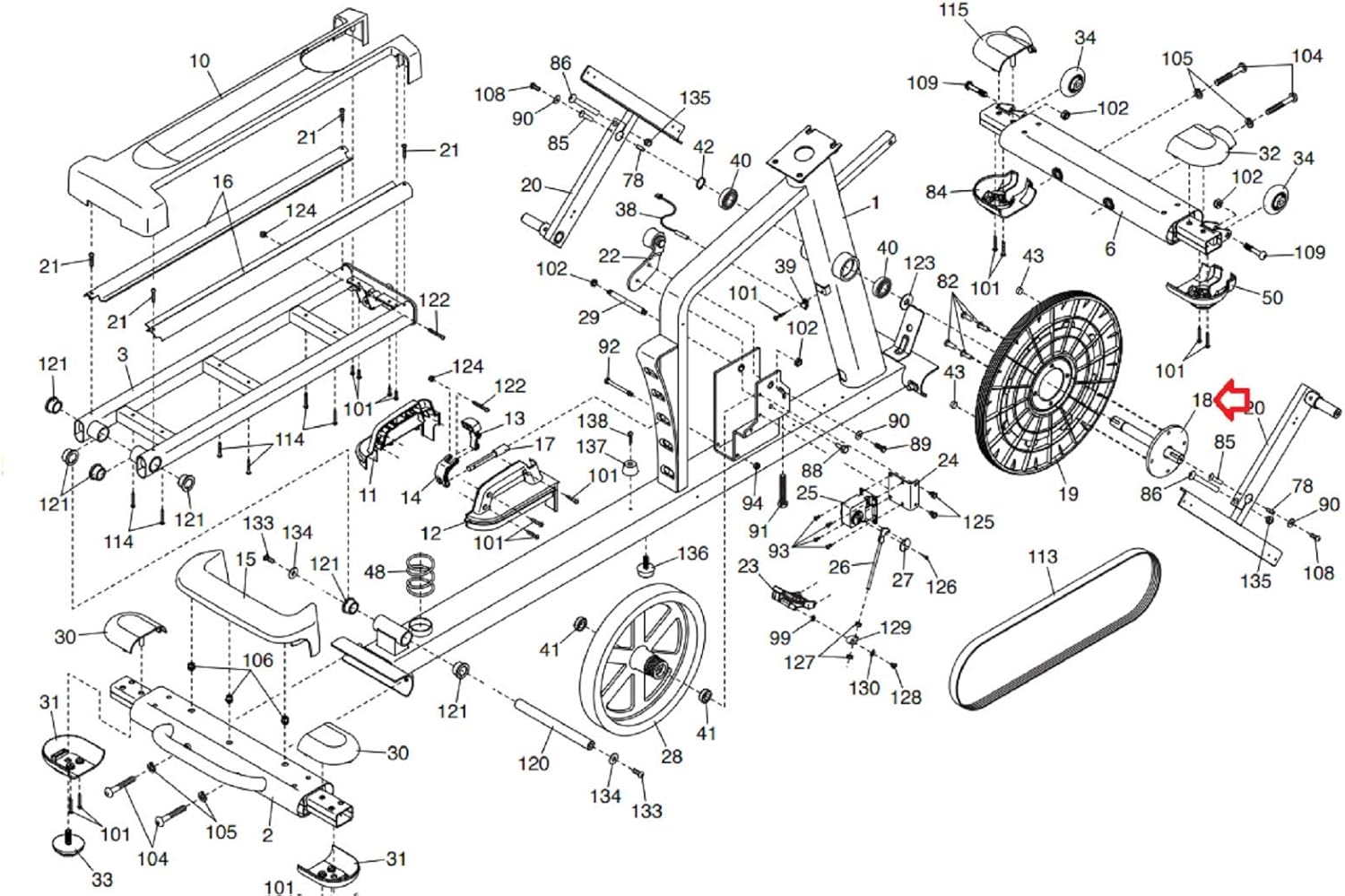 Axle Crank 316839 Works W Freemotion 515 E5.7 E7.2 E8.0 Elliptical