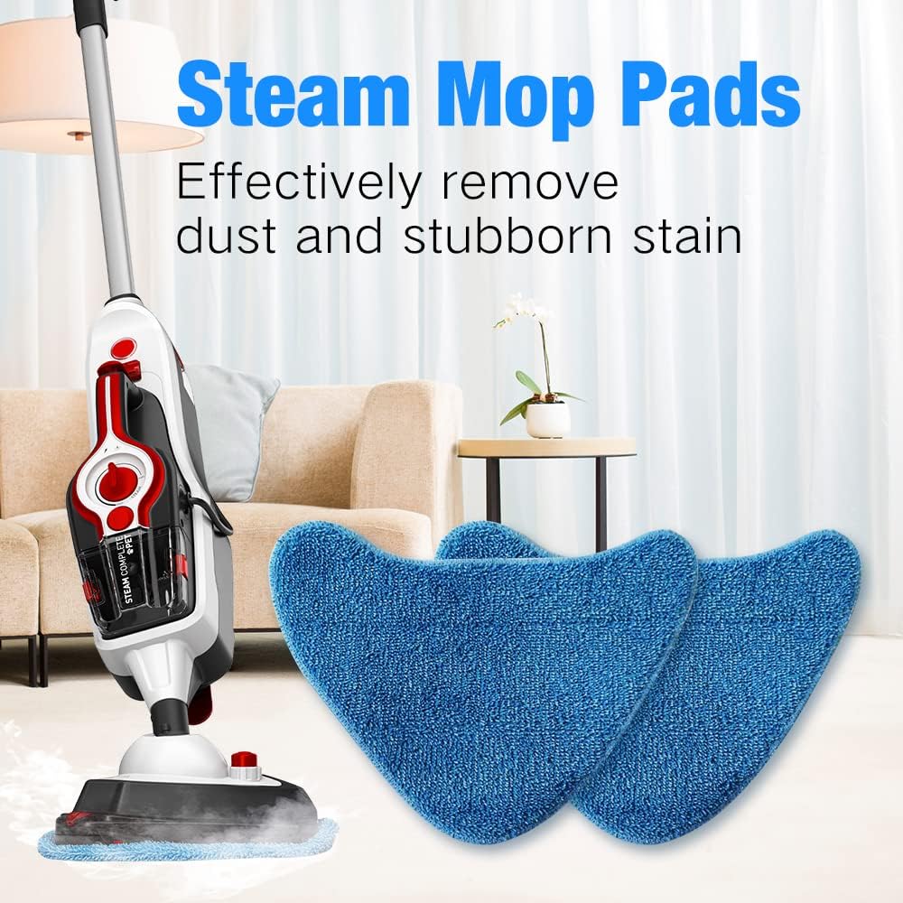 Vacuum Accessories Replacement for Hoover WH21000 Reusable Microfiber Soft x4 Mop Pad