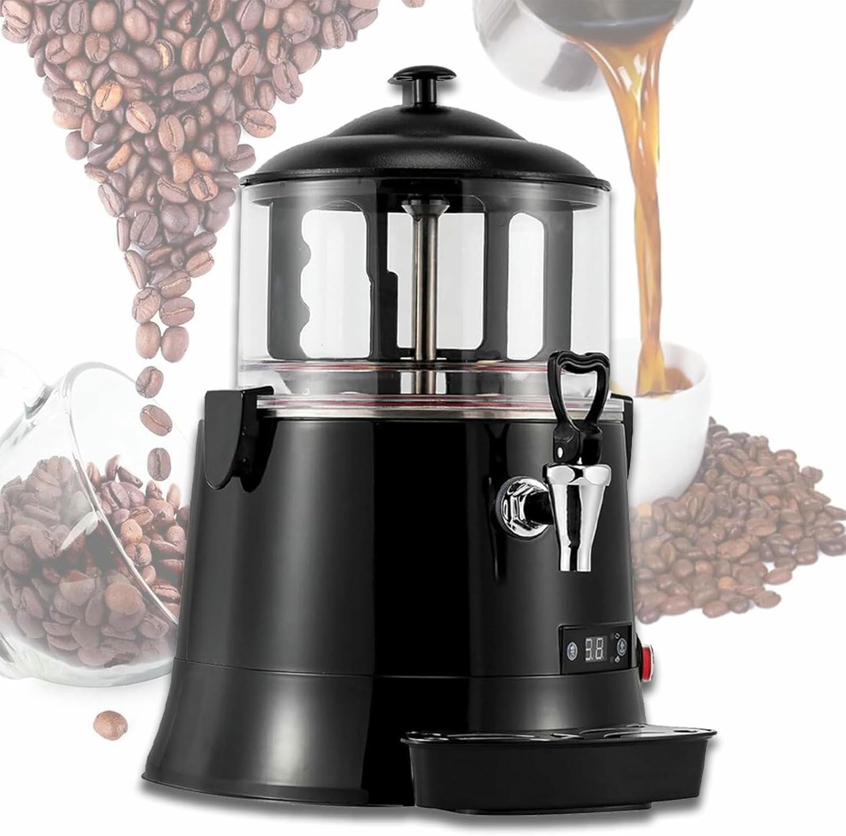 Grande Macchina al Cioccolato Che Si Scioglie, Macchina per Mixer al Cioccolato Calda di Cioccolato Calda Commerciale, Caldo da Bevanda con Rubinetto