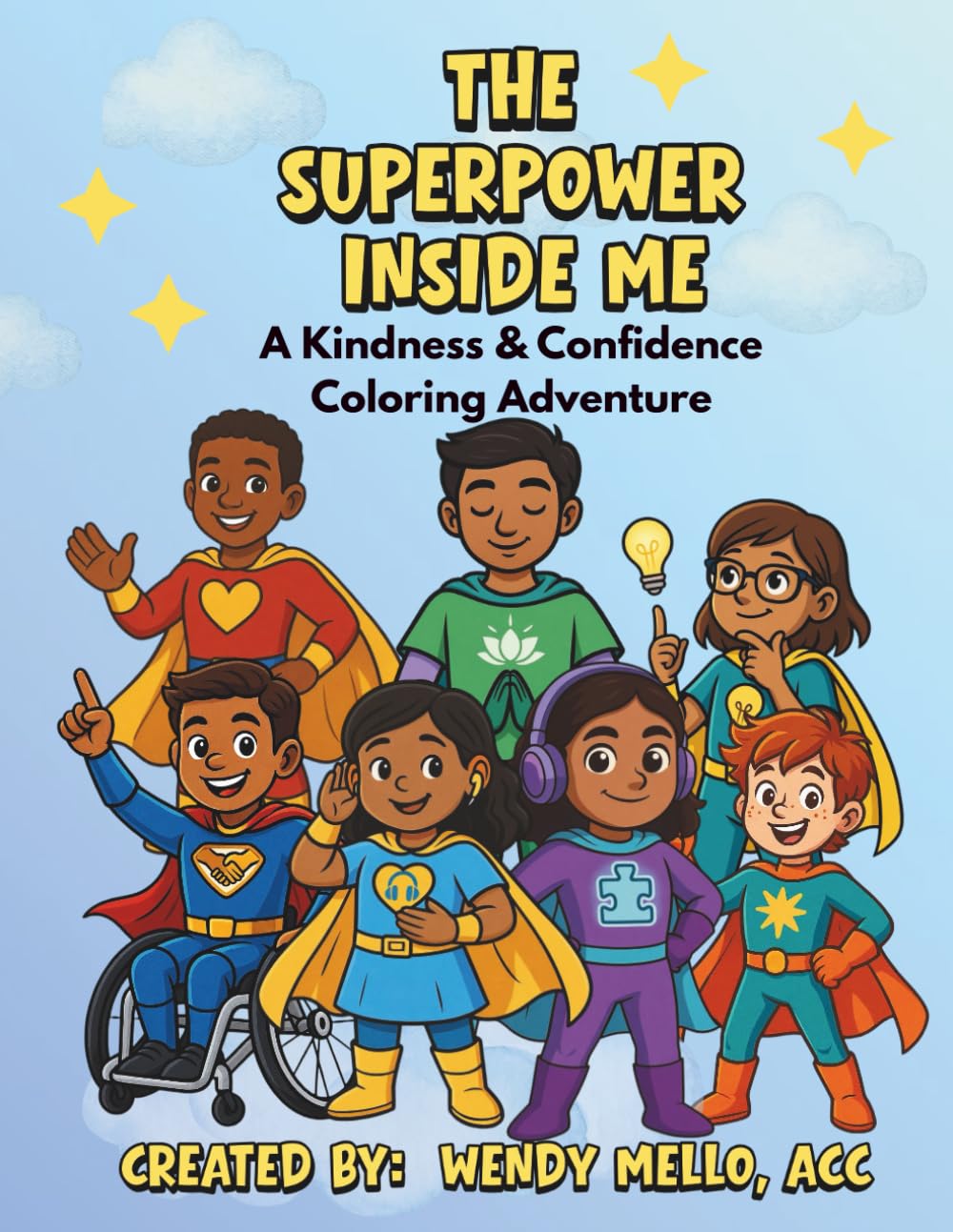 The Superpower Inside Me: A Kindness & Confidence Coloring Adventure (The Superpower Inside Me Series)