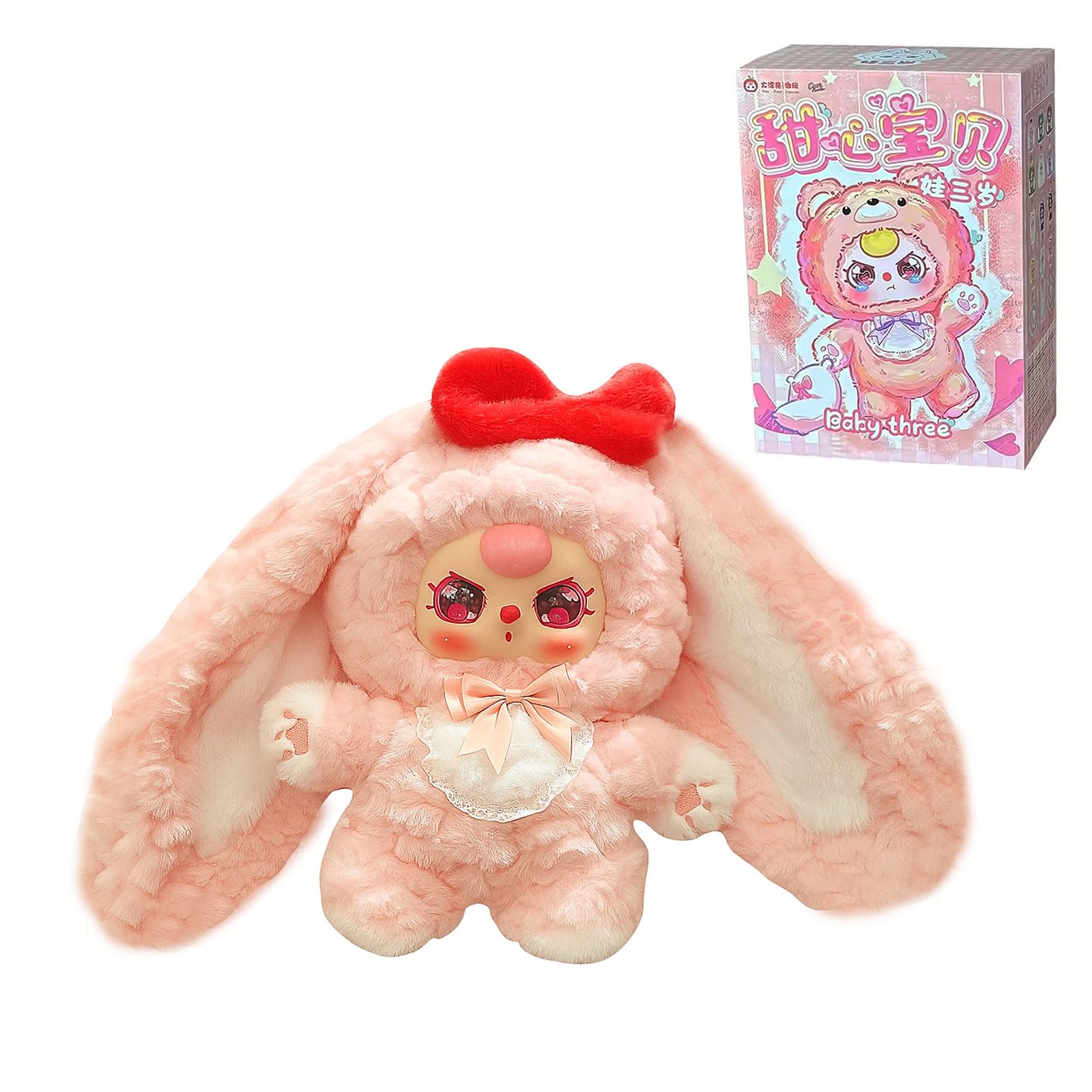 Amazon.com: Fesuphy Baby Three Blind Box Plush Doll, Large Baby
