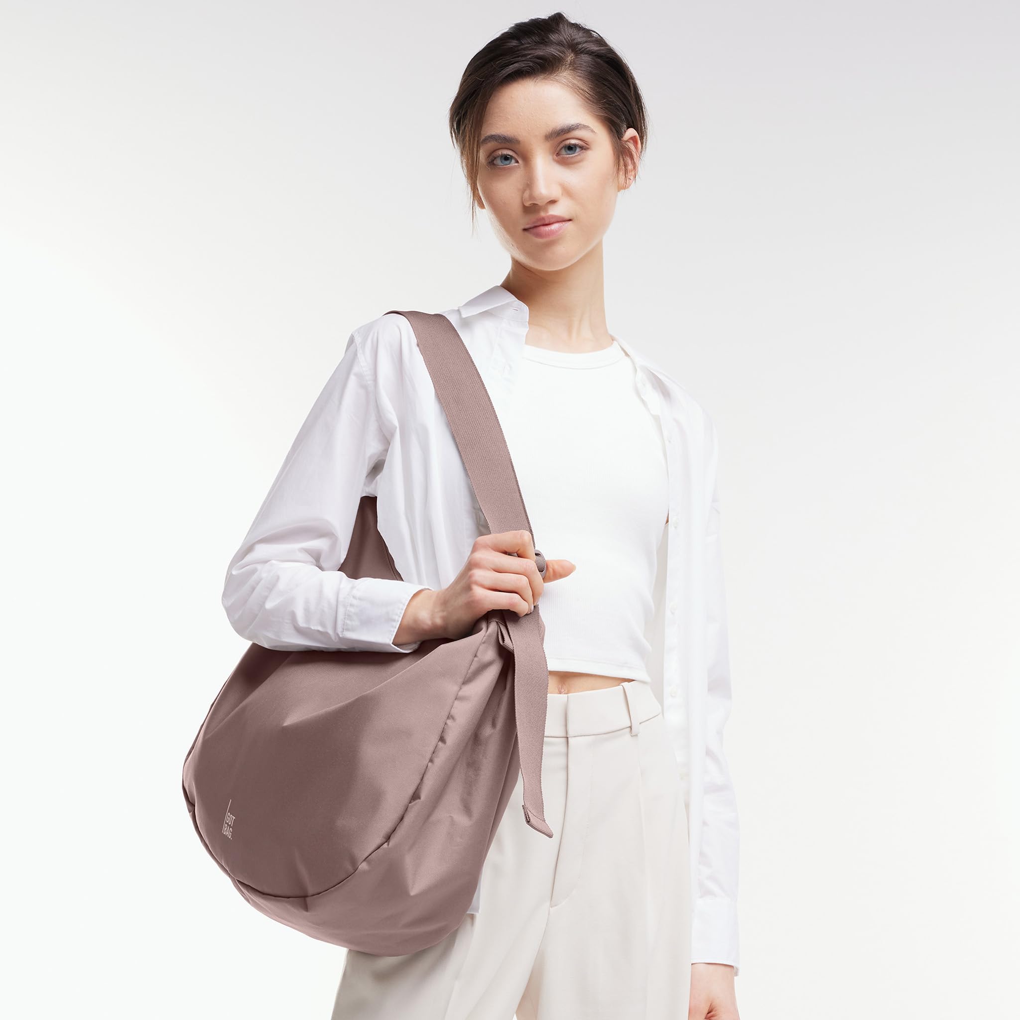 GOT BAG Borsa a Tracolla Curved Bag | Borsa Tote Slouchy Borsa Hobo Borsa Idrorepellente |Elegante Borsa a Spalla con Tracolla Regolabile