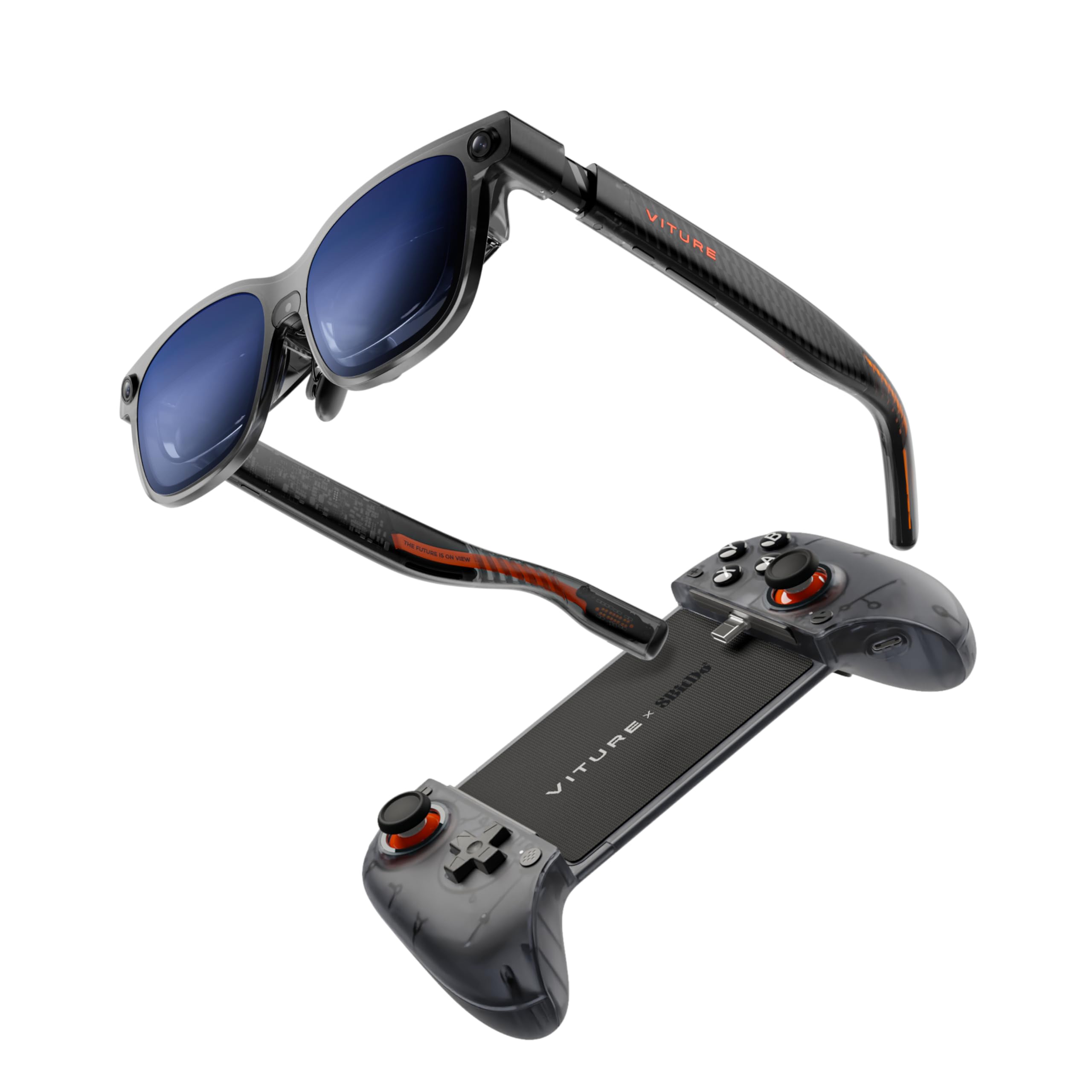 VITURE The Winning Combo — Occhiali XR Luma Ultra X 8Bitdo Ultimate Mobile Gaming Controller, Primo Al Mondo, Supporta XR & Giochi Pro Android, Vinci Ovunque