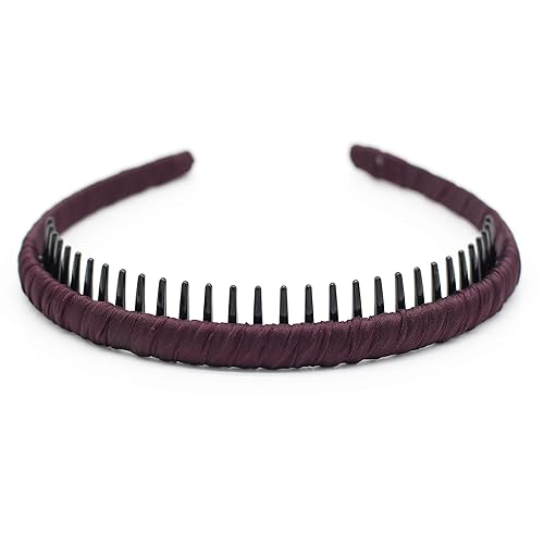 Miniatura 6 de Diadema JOBAND de aro, con púas para peinar el cabello, diadema suave y cómoda, accesorios de mujer para el pelo, no se desliza (en 4 colores)