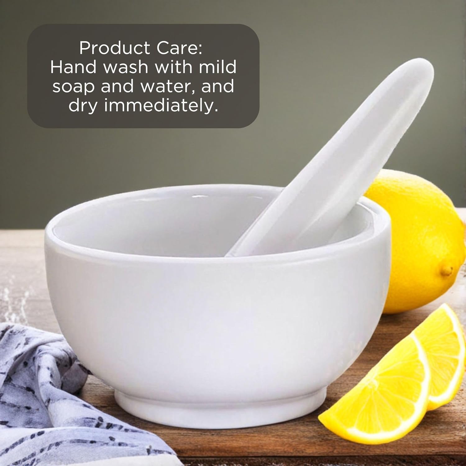 Küchenprofi 4.34" Motor & Pestle Set - Solid Cast Iron, Grinding Spices & Herbs, Preparing Pastes and Pestos, Kitchen Tool for Spices and Herbs, Cast Iron Mortar and Pestle Set, Gift-Wrapped