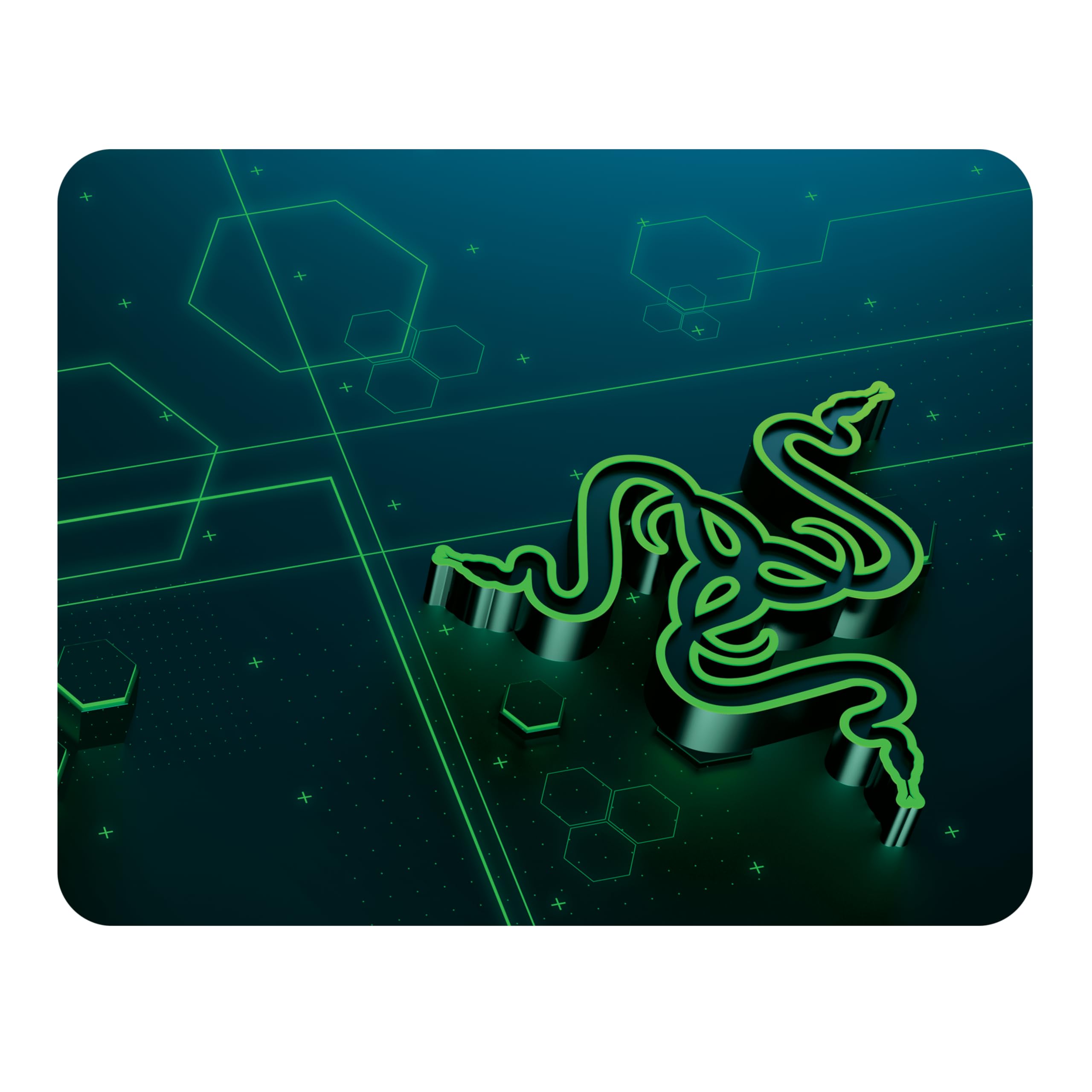 Razer Goliathus Mobile - Yumuşak Oyun Fare Altlığı (Oyuncular için Seyahat Fare Altlığı Kompakt Boyut, Standart Tasarım) Mavi