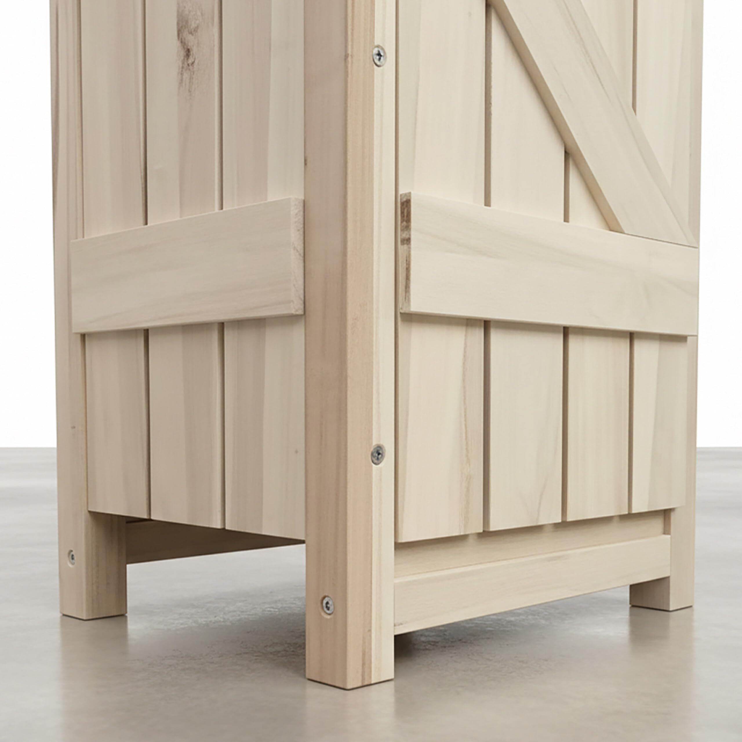 Relaxdays Hobby Horse Stall, für 2 Pferde, Steckenpferdstall mit Futtertrog, HBT: 97x35x25 cm, Pferdestall, Holz, Natur