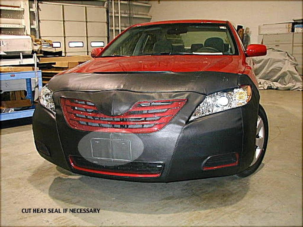 Lebra 2 Piece Front End Cover Black - Car Mask Bra - Fits - Toyota Camry & Hybrid,not SE 2007-2009