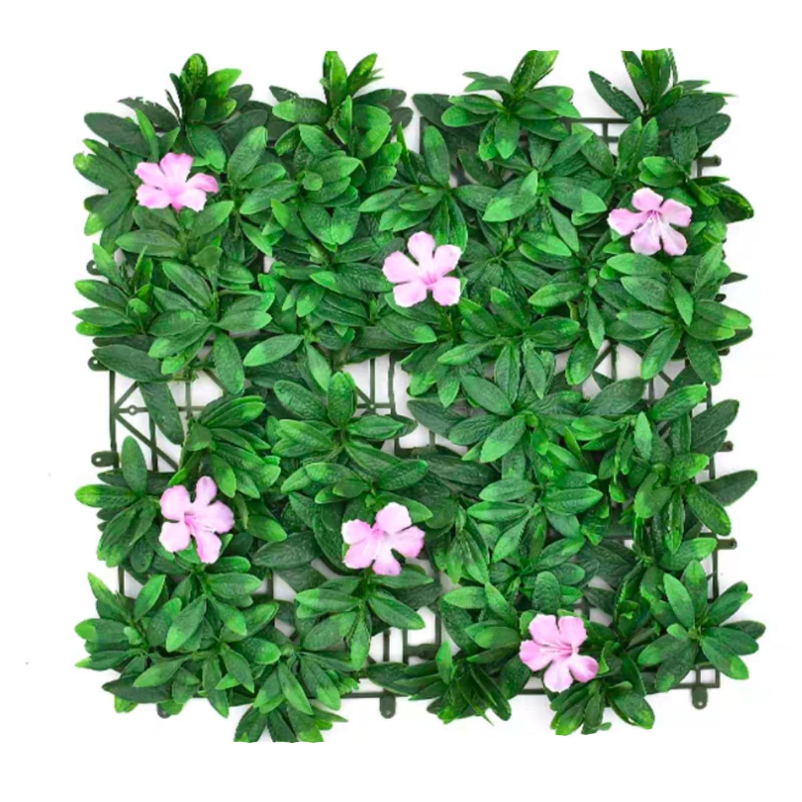 Ściana ze sztucznej trawy 50 cm x 50 cm panele ścienne z trawy bukszpanowej, zieleń sztuczne liście panele żywopłotowe tło bukszpan panele żywopłotu do ogrodzenia ochrona przed wzrokiem