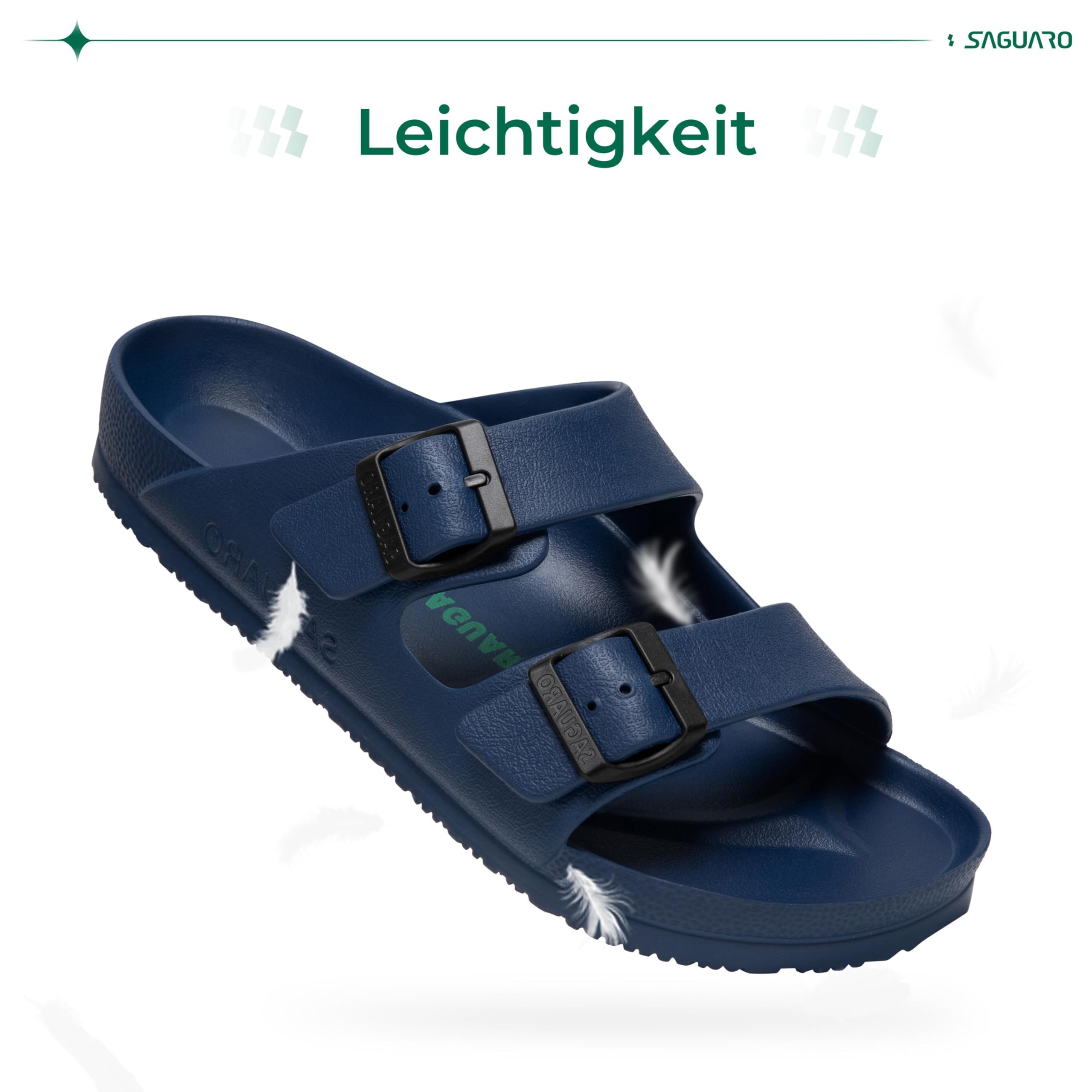 SAGUARO Pantofole Unisex Antiscivolo Uomo Donna Spiaggia da Ciabatte Slip-on Scarpe da Bagno Leggere Casuale Sandali