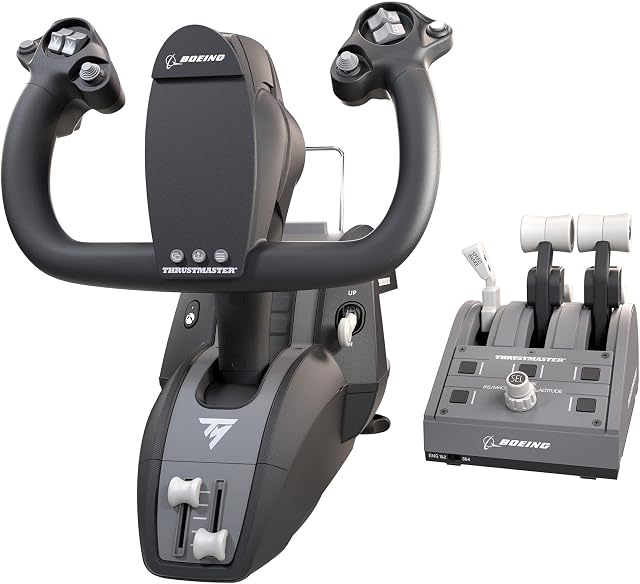 Thrustmaster TCA Yoke Pack Boeing Edition - Officially Licensed by Boeing for Xbox Series X|S / Xbox One / PC