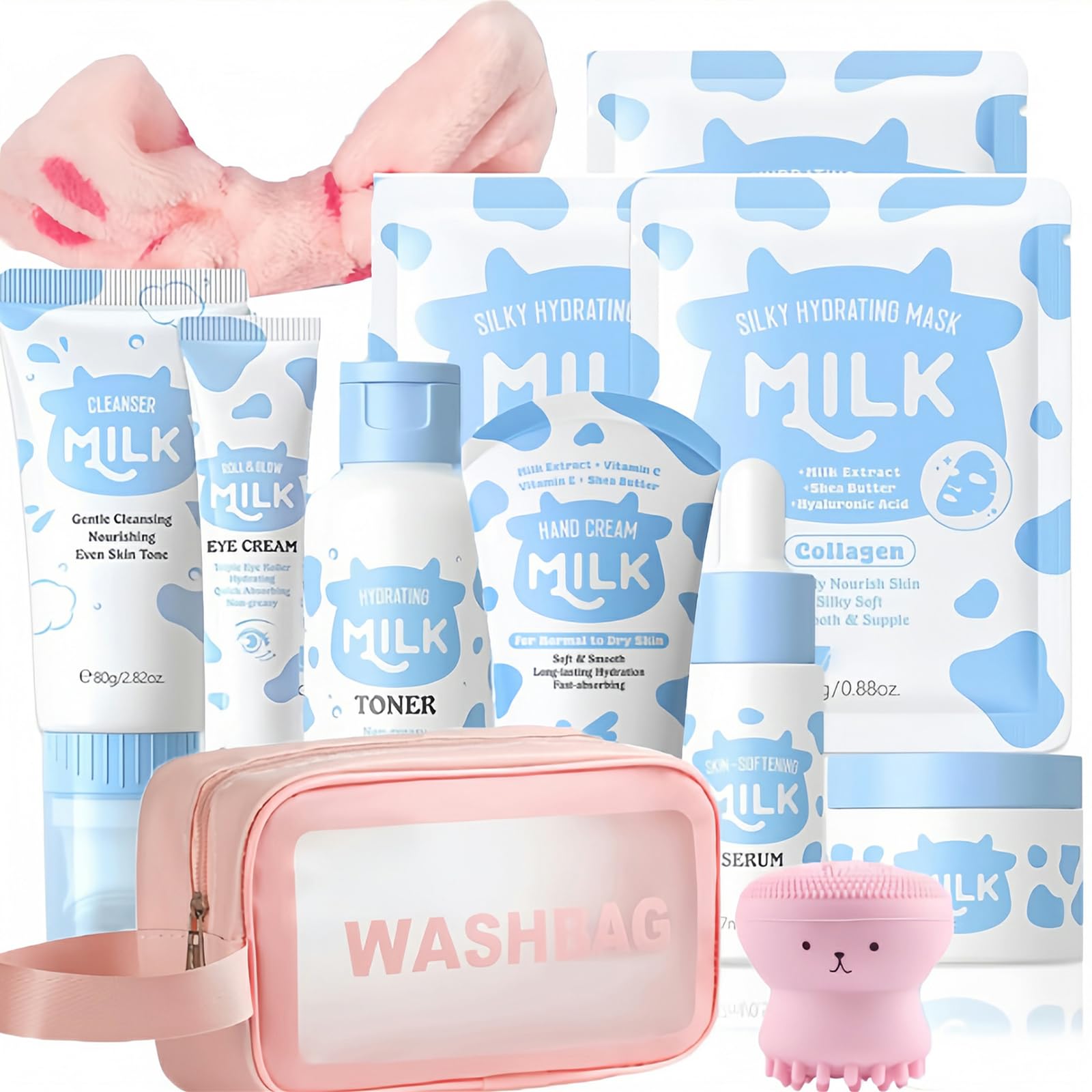 Amazon.com: Milk Skin care Set for Kids & Teens, 12 IN 1