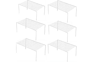 iPEGTOP Slim Shelves: Maximize Space in Your Fridge, Pantry, and Countertops