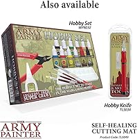 Vista 7 de Alfombrilla de corte autorreparable The Army Painter Alfombrilla de PVC antideslizante de doble cara Alfombrilla de corte y modelado de 3 capas