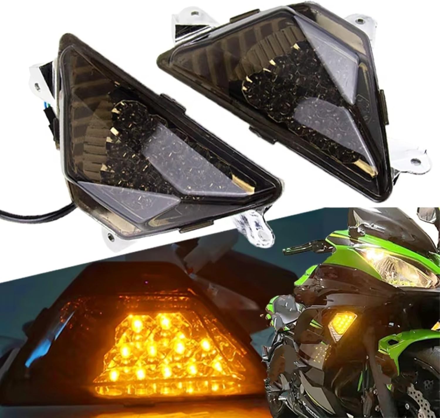オートバイの方向指示器 Compatible With For Ninja 400 2018