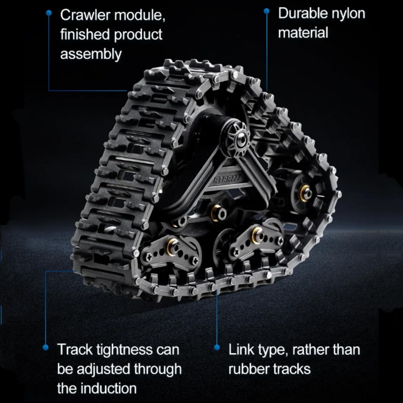 Amazon.com: BATRAZZI All-Terrain Track for FCX24 FCX18 RC Upgrade