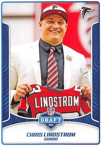 2019 NFL Football Panini Album Sticker #547 Chris Lidstrom Atlanta Falcons NFL Football Draft Rookie (2 inches Wide X 2 1/4 Inch Tall Individual