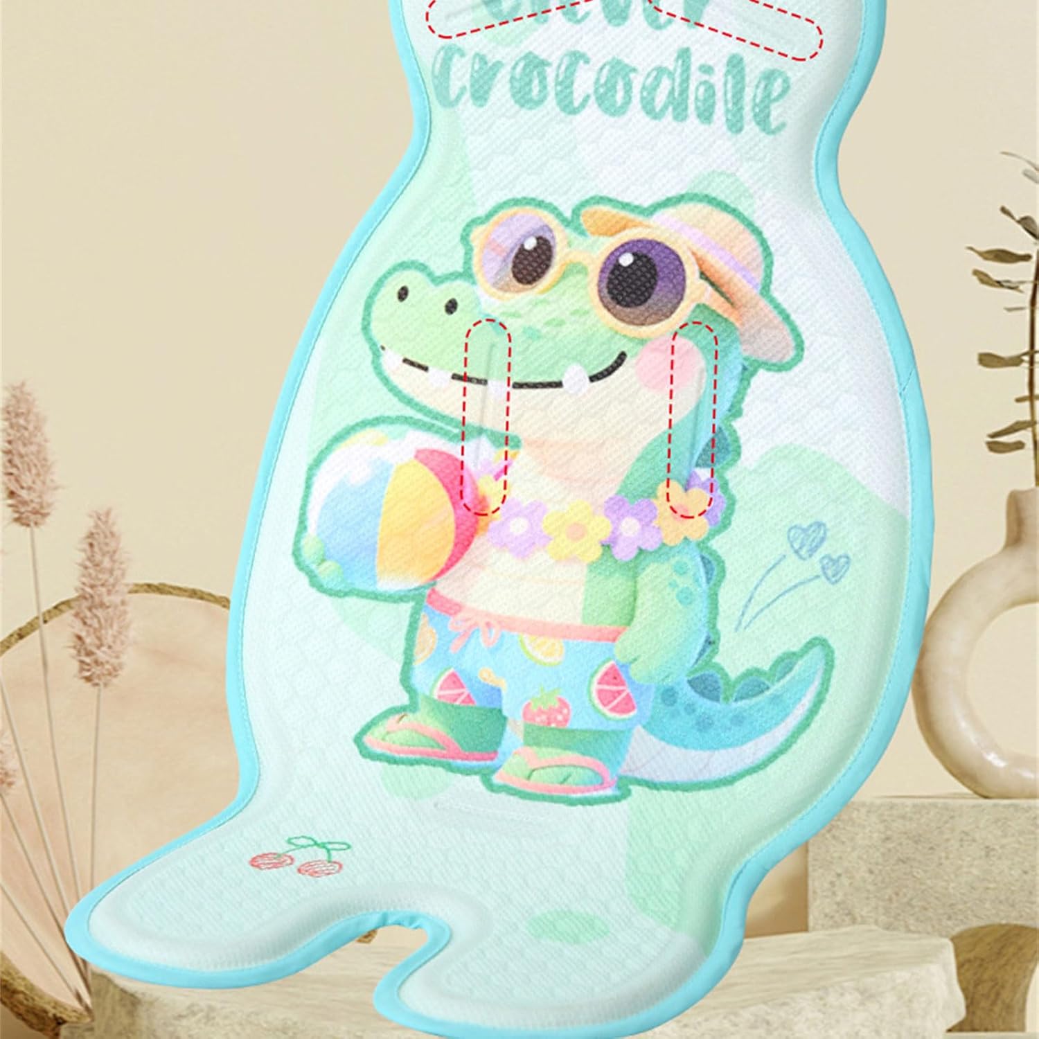 Cooling Gel Strollers Seat Cushion for Hot Weather Breathable Design Quick Use Wide Compatibility TPE Cooling Mat