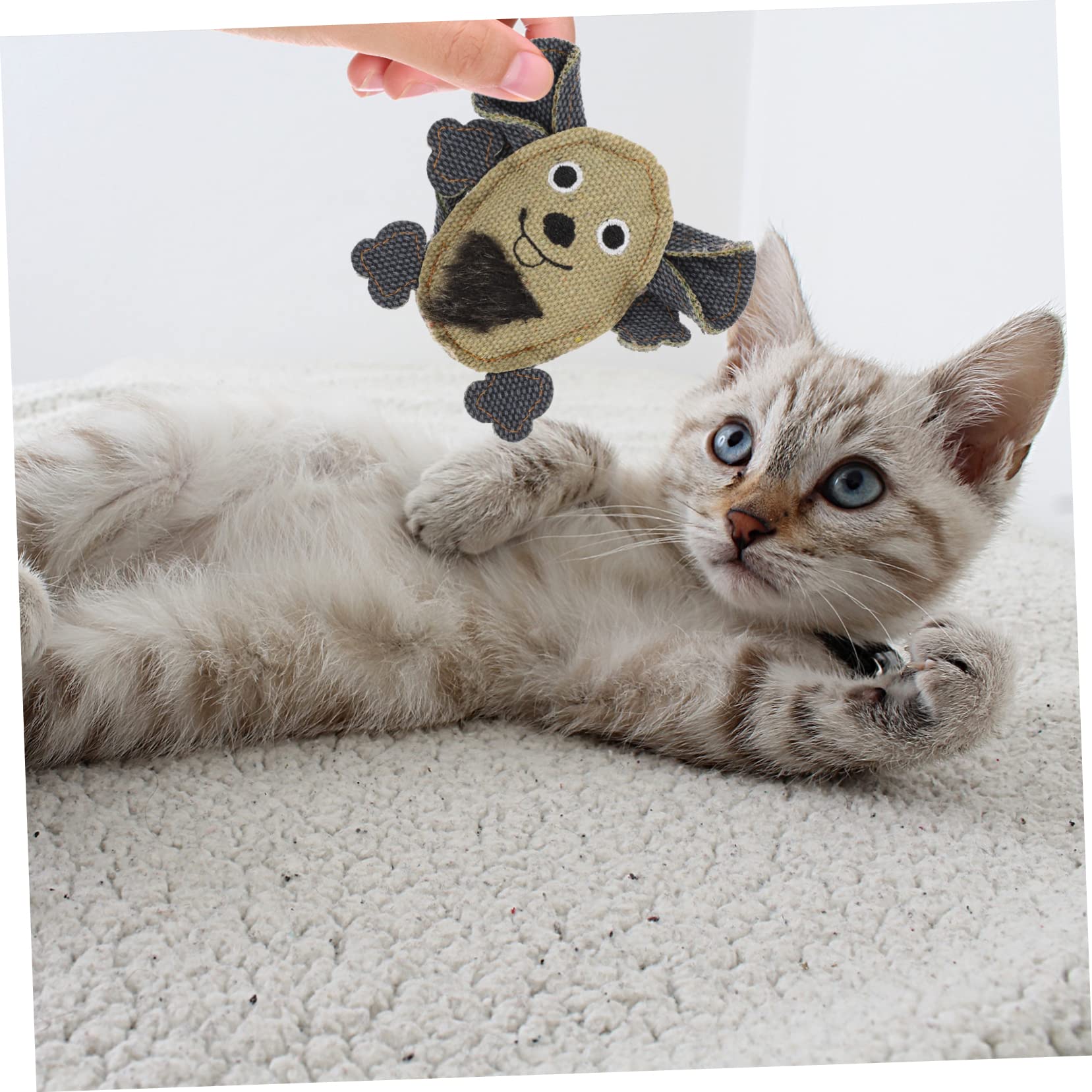 Mipcase 15stücke Katzen Spielzeuge Mit Lustigen Mause-Designs Interaktive Bissfeste Katzenspielzeuge Für Aktive Und Glückliche Katzen Für Spielen Und Kauen